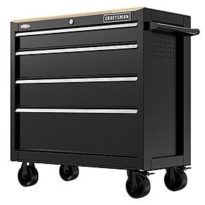 Select Lowe's Stores: Craftsman 37" Wide 4-Drawer Rolling Tool Workstation $199 + Free Store Pickup