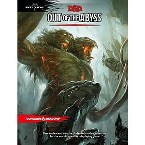 Out of the Abyss (Dungeons & Dragons) Hardcover Book $15