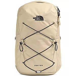 The North Face Women's Jester Backpack (Gravel Tnf) $37.50 & More + Free Store Pickup