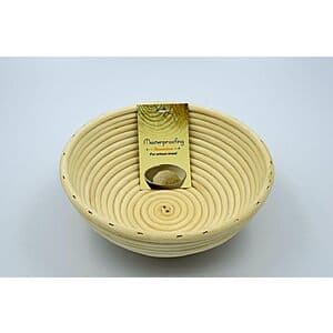 8" Masterproofing Round Banneton Proofing Basket $5.24, 10" Round Banneton Proofing Basket $5.49 & More w/ S&S + Free Shipping w/ Prime or on $35+