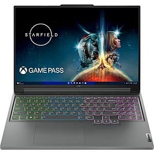 Lenovo Legion Slim 5 Laptop (Open Box/Excellent): Ryzen 5 7640HS, 16" 1200p, RTX 4060 $787 + Free Shipping