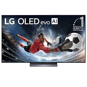 Sam's Club Members: 65" LG OLED evo AI C5 4K 120Hz Smart TV w/ 5-Year Warranty $1100 + Free S&H w/ Plus