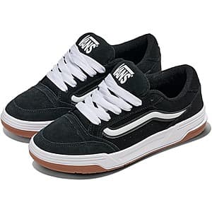 Vans Unisex Hylane Shoes (Limited Sizes, Black/White/Gum) $20 + Free S&H w/ Prime