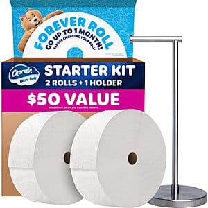 Charmin Toilet Paper Ultra Soft Forever Roll Starter Kit $18.45 w/ S&S