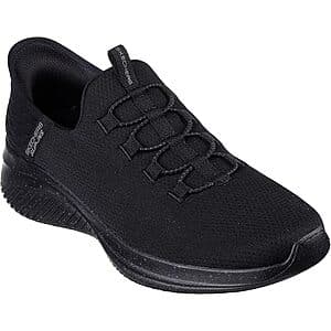 Skechers Men’s Ultra Flex 3.0 Right Away Hands Free Slip-in Sneaker (Black) from $31.35