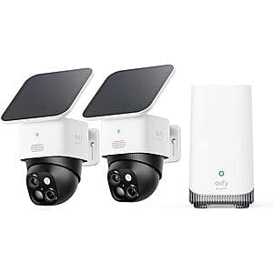 eufy Security SoloCam S340 w/ HomeBase S380: 4-Cam $550, 2-Cam $350 + Free Shipping