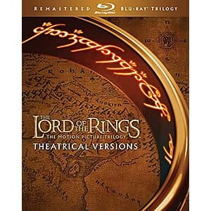 The Lord of the Rings Theatrical Editions (Remastered Blu-ray) $10
