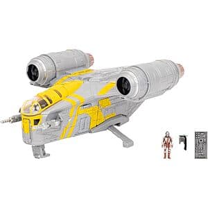 Star Wars Micro Galaxy Squadron Razor Crest (7" Vehicle w/ 1" Micro Figure) $10