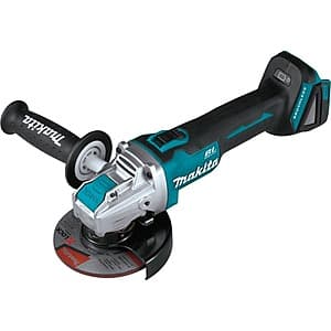 18V Makita LXT Brushless Cordless 4.5" / 5" X-LOCK Angle Grinder (Tool Only) $64.80 + Free S&H