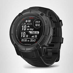 50mm Garmin Instinct 2X Solar (Tactical Edition) $300 + Free Shipping