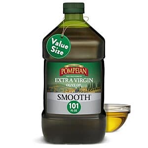 Select Accts: 101-Oz Pompeian Smooth Extra Virgin Olive Oil (First Cold Pressed) $19 w/ S&S
