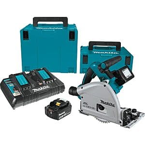Makita 18V X2 LXT (36V) Brushless Cordless 6-1/2" Plunge Circular Saw Kit $429 w/ (2) 5.0Ah Batteries + Free S&H
