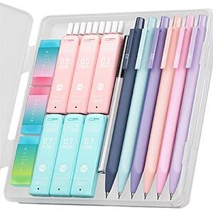 6-Pieces Four Candies Cute Mechanical Pencil Set $6.30 w/ S&S
