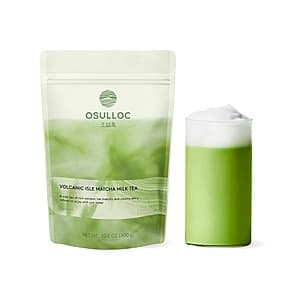 10.6-oz OSULLOC Volcanic Isle Matcha Milk Tea Latte Powder $15.10 w/ S&S