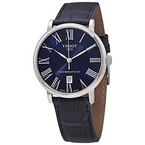 Tissot Carson 40mm Automatic Blue Dial Men's Watch $219 + Free Shipping