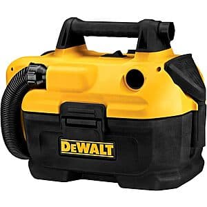 2-Gal DeWALT 20V MAX Cordless Wet-Dry Vacuum (Tool Only) $79 + Free S&H