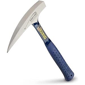 22-Oz Estwing Rock Pick Geology Hammer w/ Pointed Tip & Shock Reduction Grip $27 + Free Shipping