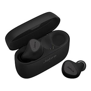 Jabra Connect 5t True Wireless In-Ear Headphones w/ Charging Pad (Titanium Black) $45 + Free S&H w/ Prime