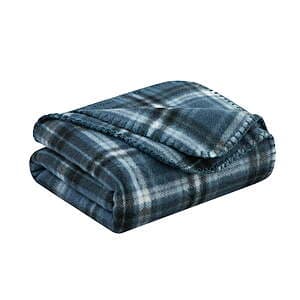 Mainstays 50" x 60" Cozy Throw Blanket (3 Colors) $4.25