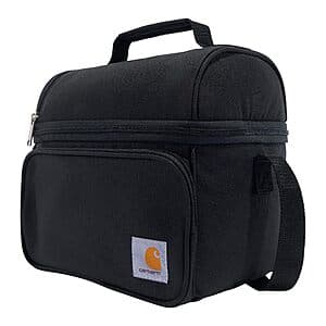 Carhartt Insulated Dual Compartment Lunch Box/Cooler: Brown $26.40 or Black $26.25
