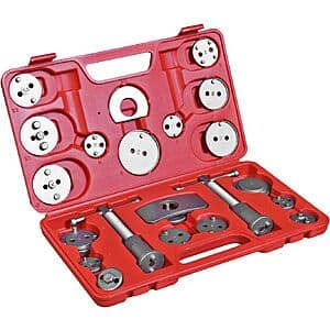 22-Pc BIG RED Torin Disc Brake Piston Caliper Press Tool Kit $12.10