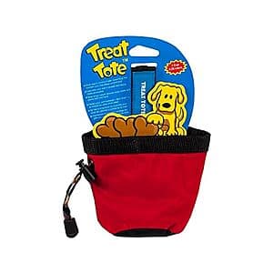Chuckit! Treat Tote Dog Clip-On Pouch in Red (1-Cup Capacity) $4 + Free S/H w/ Amazon Prime