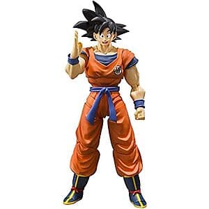 TAMASHII NATIONS Dragon Ball Z - Son Goku -a Saiyan Raised on Earth- Figure $25