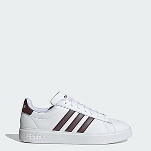 adidas Women's Grand Court 2.0 Shoes (Cloud White / Aurora Met. / Cloud White) $21 + Free S&H