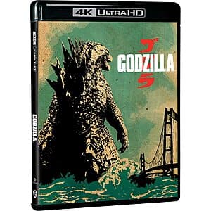 Godzilla (4K Ultra HD + Blu-ray + Digital) $10