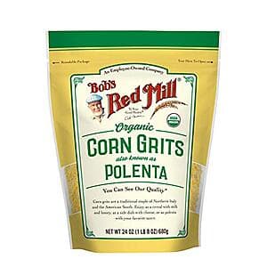 24-Oz Bob's Red Mill Organic Corn Grits (Polenta) $3.40