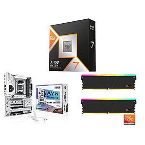 AMD Ryzen 7 9850X3D + ASUS X870 AYW MB + 32GB V-Color RAM + MSI Forge Combo $800 + Free S/H