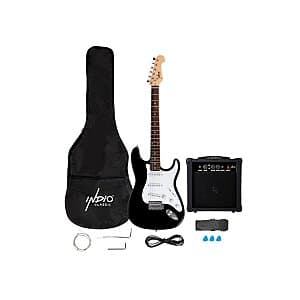 Cali Classic 6-String Electric Guitar w/ 10-Watt Amp Package $96 + Free Shipping