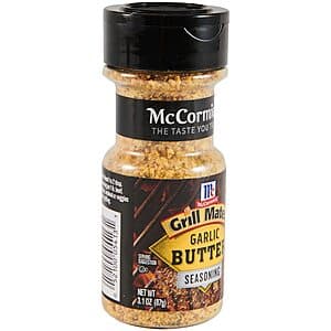 3.1-Oz McCormick Grill Mates Garlic Butter Seasoning $1.90 w/ Subscribe & Save