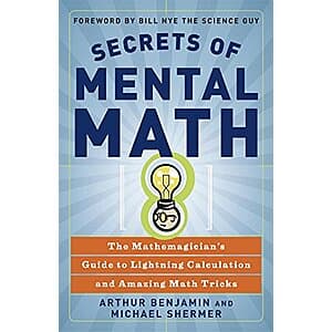 Secrets of Mental Math (eBook) $2