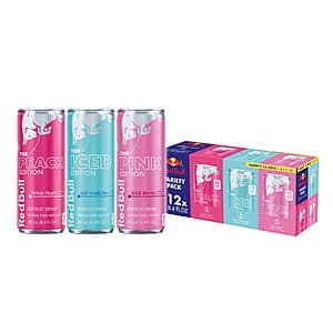 12-pk 8.4-oz Red Bull Energy Drink (Variety Pack) $13.15 w/ S&S