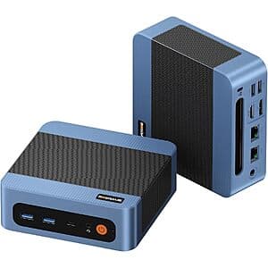 BOSGAME E5 Mini PC: Ryzen 3 5300U, 8GB DDR4, 256GB SSD, Win 11 Pro $198 + Free S&H