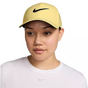 Nike Adult Dri-FIT Club Structured Golf Hat (Soft Yellow/Black) $9 + Free S&H $49+