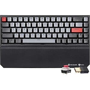 Hexgears X1 Pro 68-Key Wireless Mechanical Keyboard w/ Kailh Box Switches $23