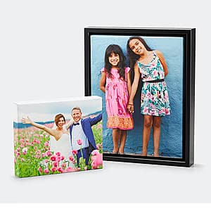 11 by 14 inch canvas print ready for store pickup.