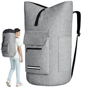 115L MarvelousBag Extra Large Laundry Backpack Bag w/ 4 Storage Pockets (6 Colors) from $10.45 + Free S&H