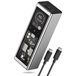 TALIX 20000mAh 3-Port 140W USB-C Power Bank $40 + Free S&H