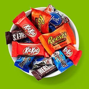 33.4-Oz Hershey Milk and Dark Chocolate Assortment Candy (Snack Size) $7.75 w/ Subscribe & Save