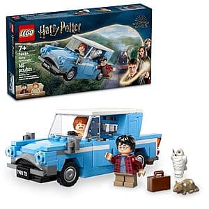 165-Piece LEGO Harry Potter: Chamber of Secrets Flying Ford Anglia Car Set $9.60