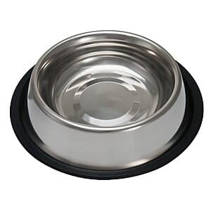 16-Oz Loving Pets Standard No-Tip Dog Bowl $1.95