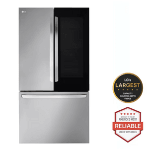27 cu ft LG Smart InstaView French Door Refrigerator + 6 cu ft Refrigerator $1532 + Free Delivery