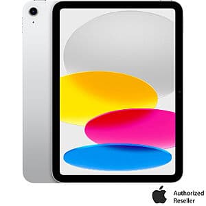Active Military/Veterans: 64GB Apple 10.9" iPad Wi-Fi Tablet (2022, Silver) $249 + Free Shipping