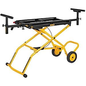 DeWALT Miter Saw Foldable Stand w/ Wheels (Yellow, 300-Lbs Capacity) $197 + Free Shipping