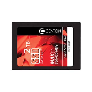 2TB Centon MP SATA III 2.5" Internal SSD For Laptops $90 + Free Shipping