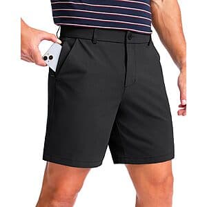 G Gradual Men's Golf Shorts (7", 9", or 11" Inseam, Various) $14.85