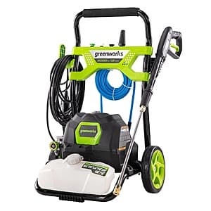 Greenworks 2000 PSI 1.2 GPM Cold Water Electric Pressure Washer w/ Onboard Soap Tank $119 + Free Shipping